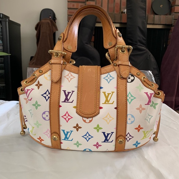 LOUIS VUITTON Ltd. Edition Multicolor Theda GM Bag - Picture 2 of 12